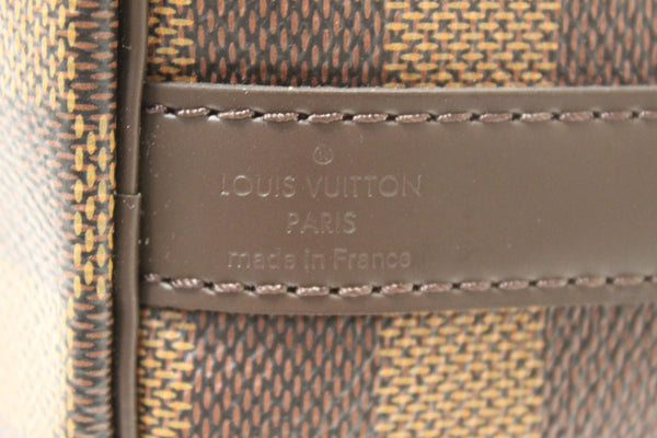 Louis Vuitton Damier Ebene Speedy 25 Bandouliere Bag