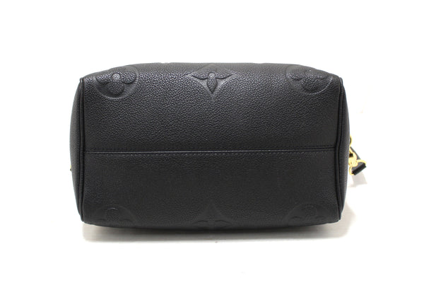 Louis Vuitton Black Empreinte Speedy 25 Bandouliere Crossbody Bag