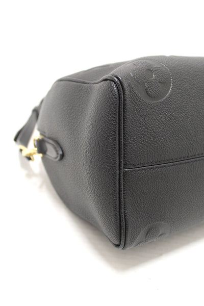 Louis Vuitton Black Empreinte Speedy 25 Bandouliere Crossbody Bag
