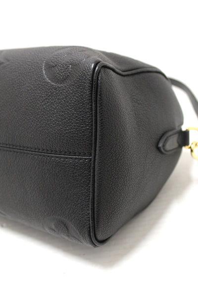 Louis Vuitton Black Empreinte Speedy 25 Bandouliere Crossbody Bag