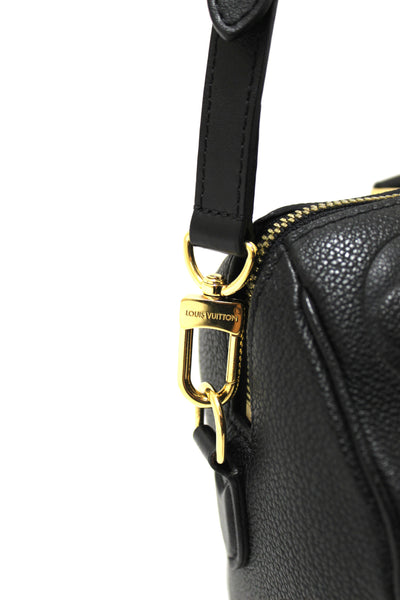 Louis Vuitton Black Empreinte Speedy 25 Bandouliere Crossbody Bag