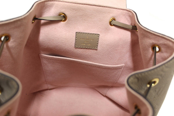 Louis Vuitton Turtledove Monogram Empreinte Montsouris Backpack