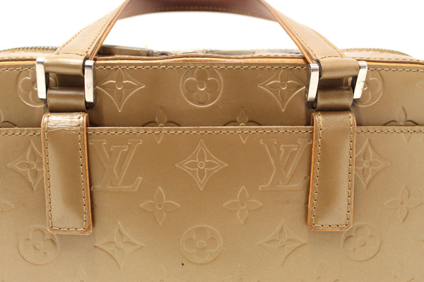 louis vuitton gold matte monogram vernis shelton handbag | Shop Now at Italystation.com