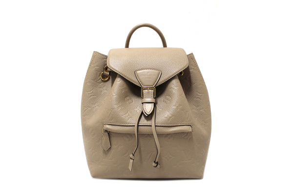 Louis Vuitton Turtledove Monogram Empreinte Montsouris Backpack