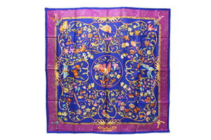 Hermes Pink Pierres d'Orient et d'Occident Scarf 90cm