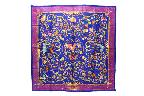 Hermes Pink Pierres d'Orient et d'Occident Scarf 90cm