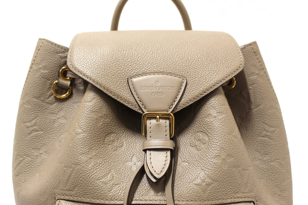Louis Vuitton Turtledove Monogram Empreinte Montsouris Backpack
