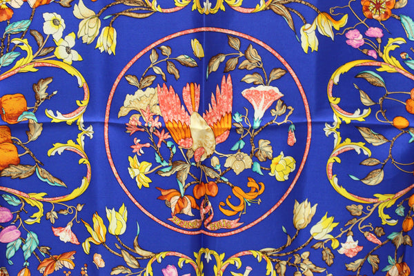 Hermes Pink Pierres d'Orient et d'Occident Scarf 90cm