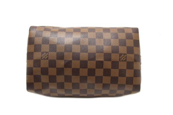 Louis Vuitton Damier Ebene Speedy 25 Bandouliere Bag