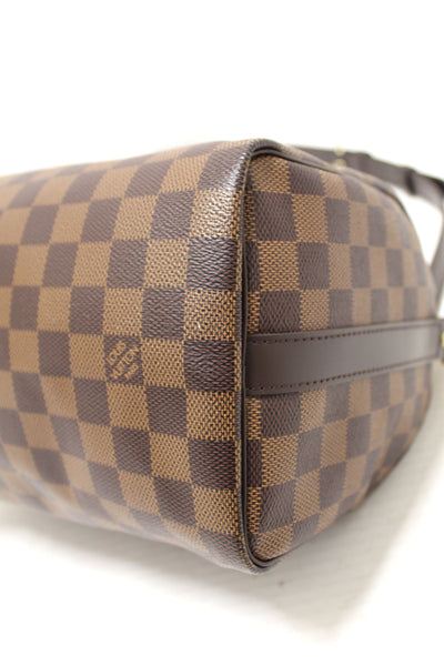 Louis Vuitton Damier Ebene Speedy 25 Bandouliere Bag