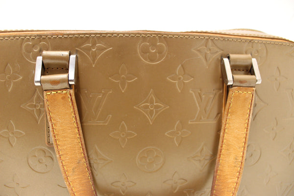 louis vuitton gold matte monogram vernis shelton handbag | Shop Now at Italystation.com