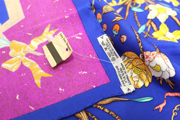 Hermes Pink Pierres d'Orient et d'Occident Scarf 90cm