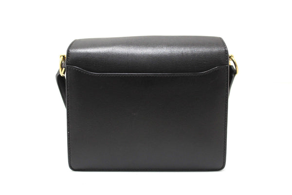 Hermes Black Evercolor Calfskin Leather Roulis Mini Bag