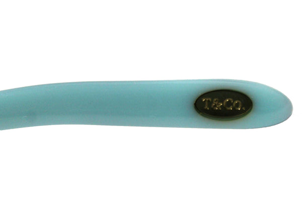 Tiffany & Co. Black/Blue Sunglasses with Swarovski Crystal Accents TF4089