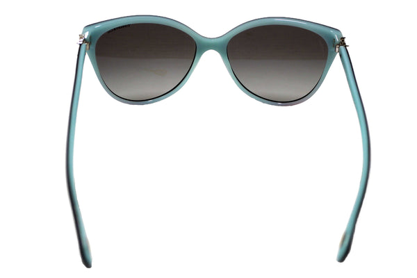 Tiffany & Co. Black/Blue Sunglasses with Swarovski Crystal Accents TF4089