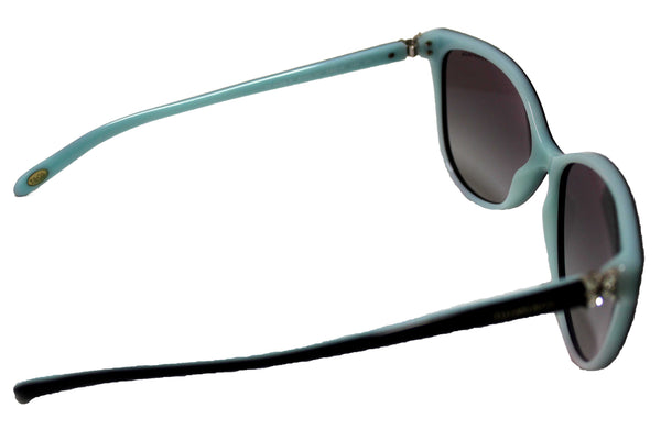 Tiffany & Co. Black/Blue Sunglasses with Swarovski Crystal Accents TF4089