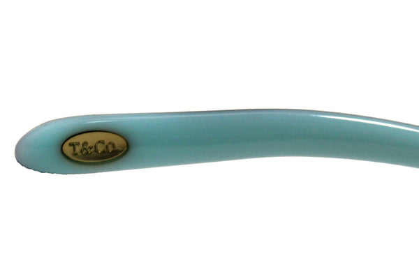 Tiffany & Co. Black/Blue Sunglasses with Swarovski Crystal Accents TF4089