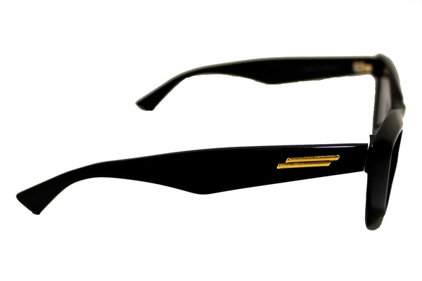 Bottega Veneta Black Sculptured Cat Eye Sunglasses BV1101S