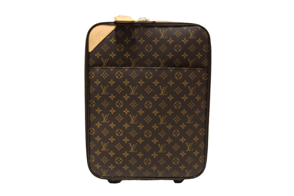 Louis Vuitton Classic Monogram Pegase 45 Luggage Rolling Suitcase