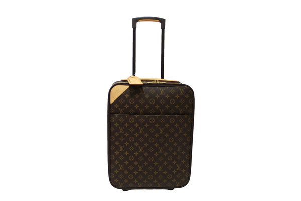 Louis Vuitton Classic Monogram Pegase 45 Luggage Rolling Suitcase