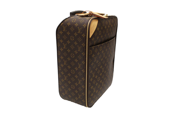 Louis Vuitton Classic Monogram Pegase 45 Luggage Rolling Suitcase