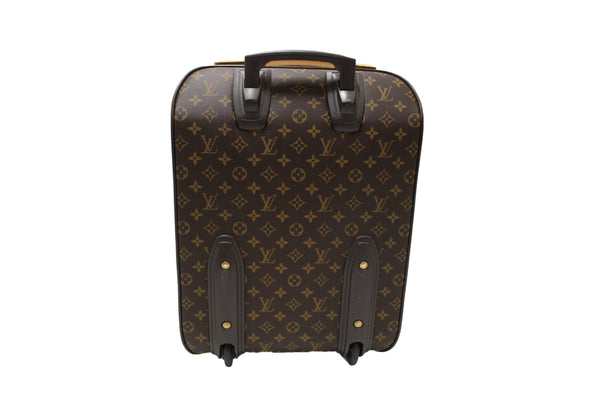 Louis Vuitton Classic Monogram Pegase 45 Luggage Rolling Suitcase