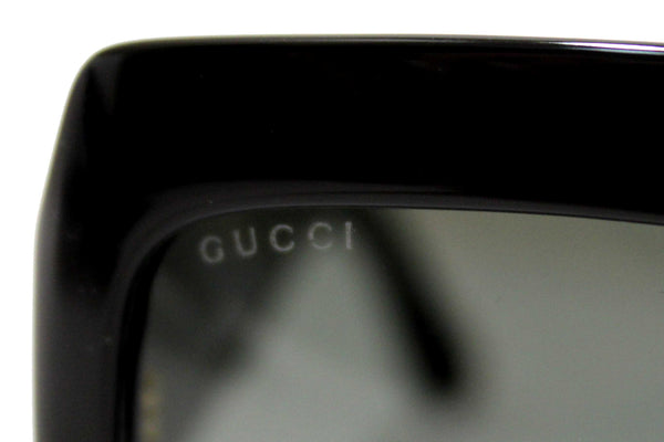 Gucci Black Oversized Square Frame Sunglasses GG0053S