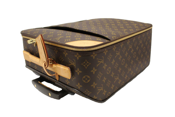 Louis Vuitton Classic Monogram Pegase 45 Luggage Rolling Suitcase
