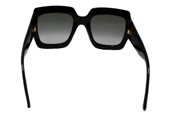 Gucci Black Oversized Square Frame Sunglasses GG0053S