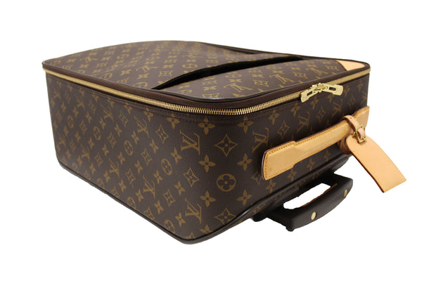 Louis Vuitton Classic Monogram Pegase 45 Luggage Rolling Suitcase