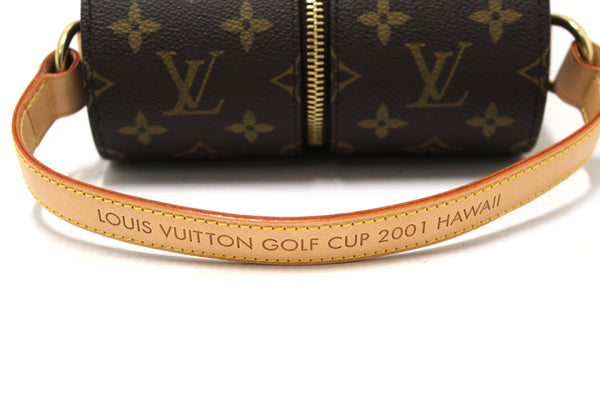 NEW Louis Vuitton Monogram Wine Carrier Bottle Case Golf Cup GOLF CUP 2001 HAWAII