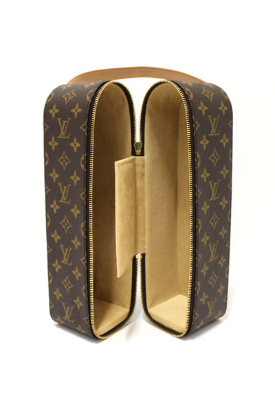 NEW Louis Vuitton Monogram Wine Carrier Bottle Case Golf Cup GOLF CUP 2001 HAWAII