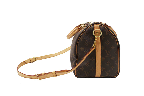 Louis Vuitton Classic Monogram Speedy Bandoulière 30 Bag