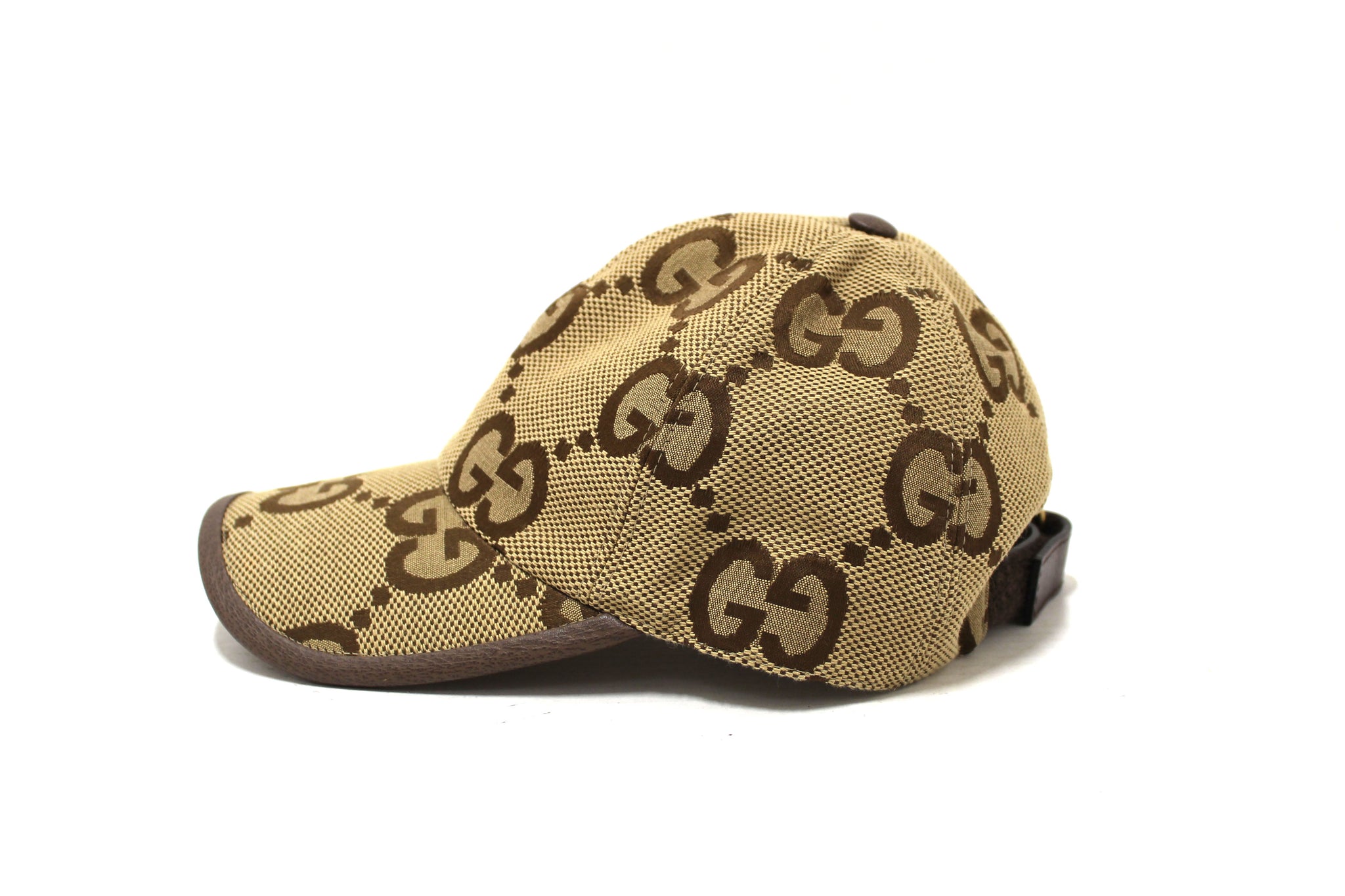 Gucci Canvas Jumbo GG Baseball Hat Size S