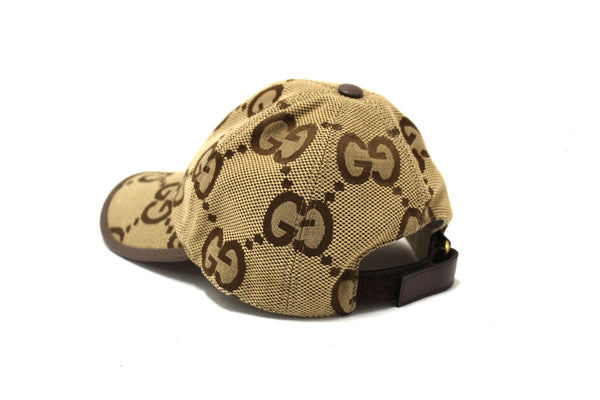 Gucci Canvas Jumbo GG Baseball Hat Size S