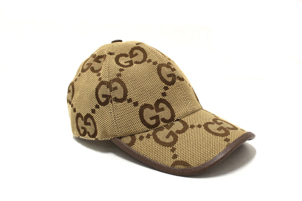 Gucci Canvas Jumbo GG Baseball Hat Size S