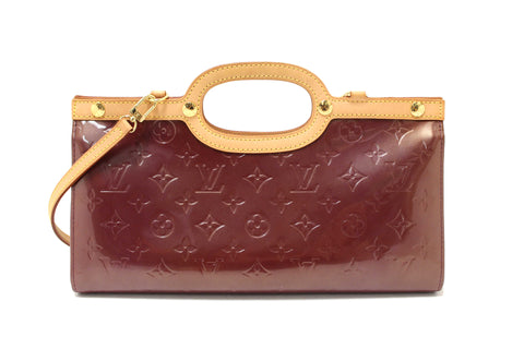 Louis Vuitton Purple Monogram Vernis Leather Roxbury Drive Bag