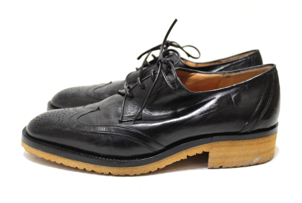 Gucci Men's Black Lace Brogue Dress Shoes size 7