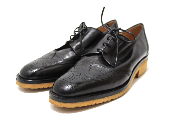 Gucci Men's Black Lace Brogue Dress Shoes size 7
