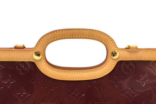 Louis Vuitton Purple Monogram Vernis Leather Roxbury Drive Bag