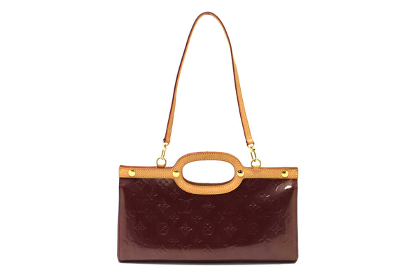 Louis Vuitton Purple Monogram Vernis Leather Roxbury Drive Bag