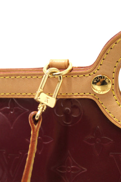 Louis Vuitton Purple Monogram Vernis Leather Roxbury Drive Bag