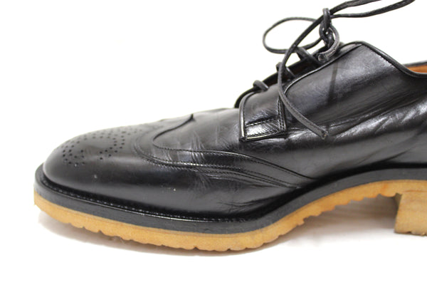 Gucci Men's Black Lace Brogue Dress Shoes size 7