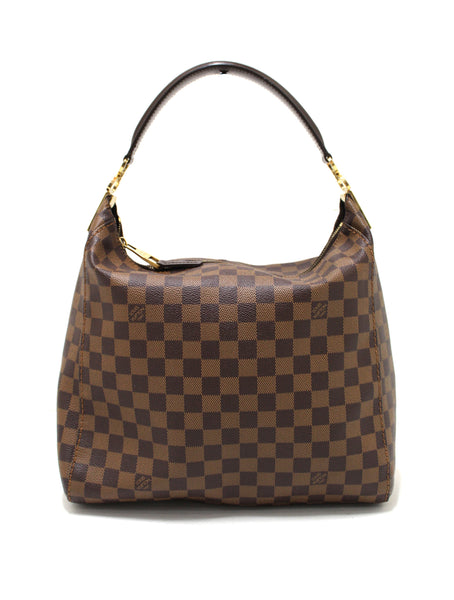 Louis Vuitton Damier Ebene Portebello PM Shoulder Bag