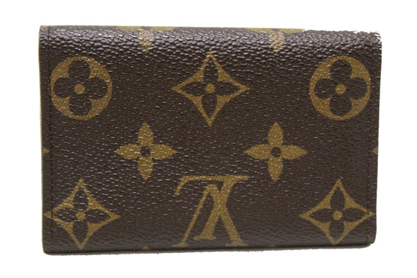 Authentic Louis Vuitton Classic Monogram Canvas 6 Key Holder