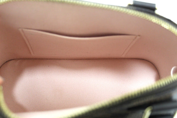 Louis Vuitton Damier Ebene Braided Alma BB Handbag