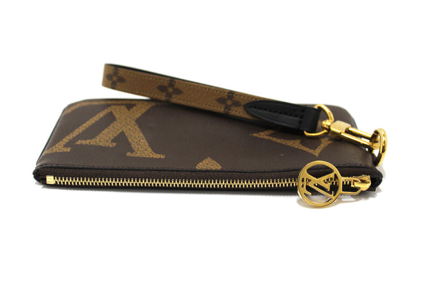 Louis Vuitton Giant Monogram Reverse Trio Rectangle Wristlet Pouch