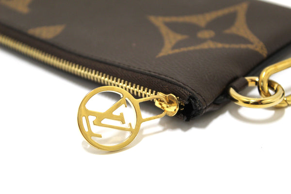 Louis Vuitton Giant Monogram Reverse Trio Rectangle Wristlet Pouch