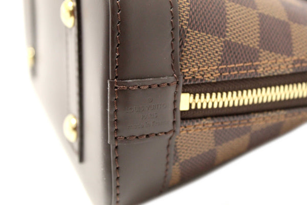 Louis Vuitton Damier Ebene Braided Alma BB Handbag