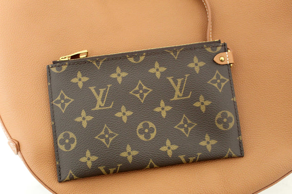 Louis Vuitton Brown Leather Lowkey Cookie MM Hobo Bag